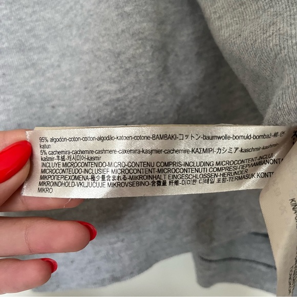 Massimo Dutti Cotton Cashmere Sweater size M/L men - Picture 3 of 5